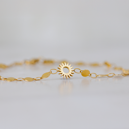 FREE Sunny Side Up Bracelet Gold