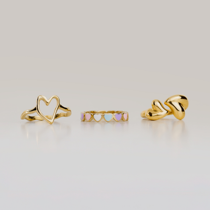 Heartie Ring Silber