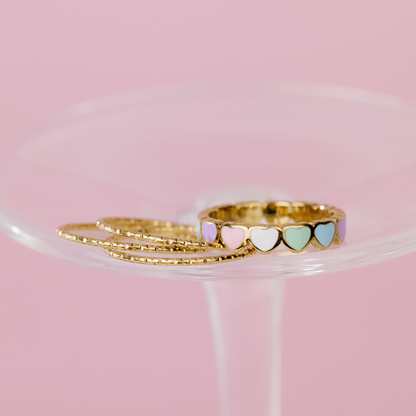 Prism Trio Ring Roségold