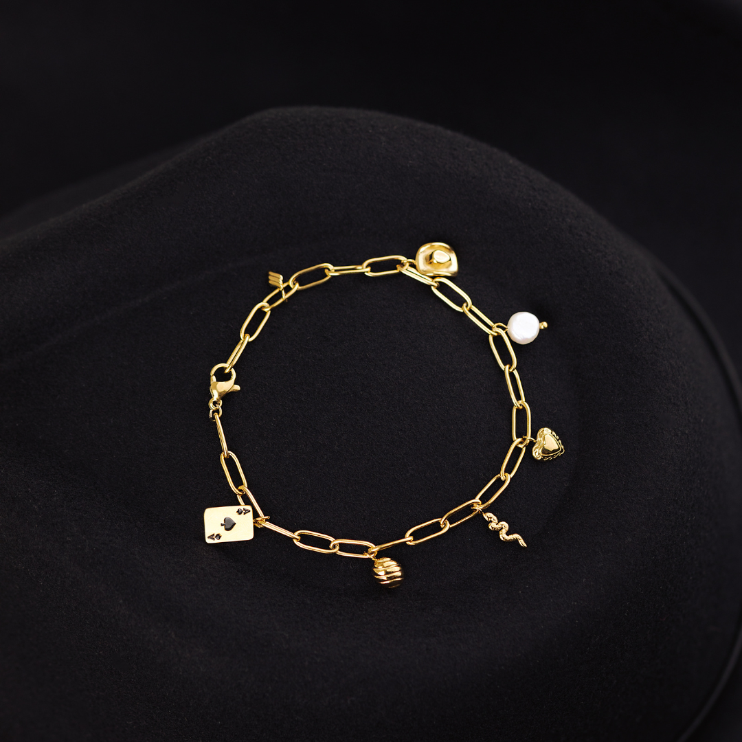 Treasure Box Bracelet Gold