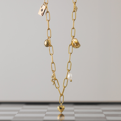 Treasure Box Necklace Roségold