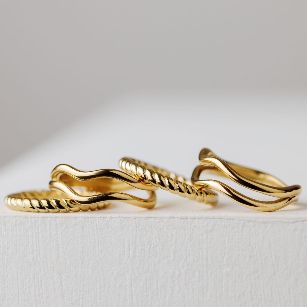 Endless Twist Ring Roségold