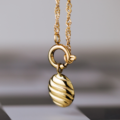 Serenity Singapore Chain Necklace Set Roségold