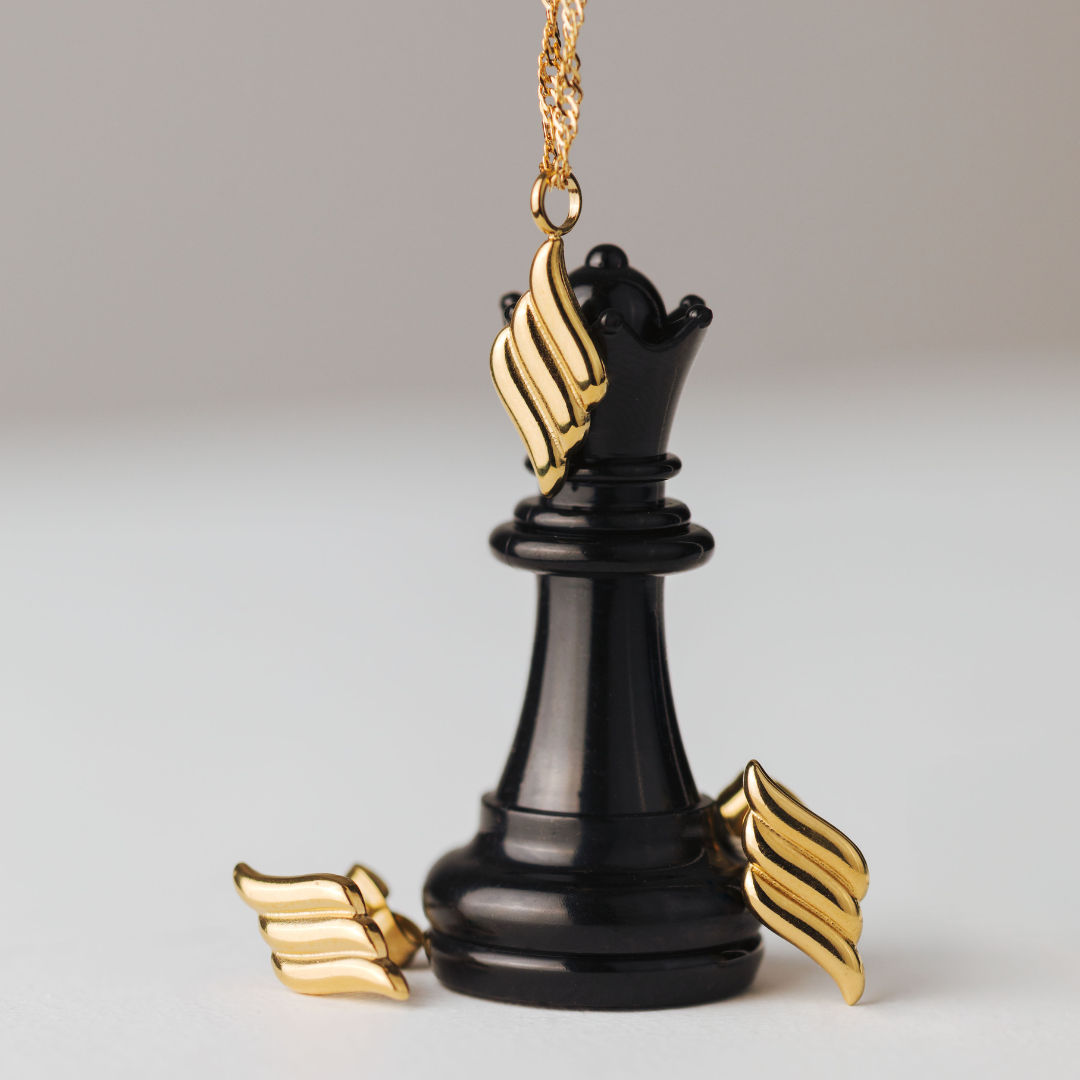 Lustrous Pendant Necklace Roségold