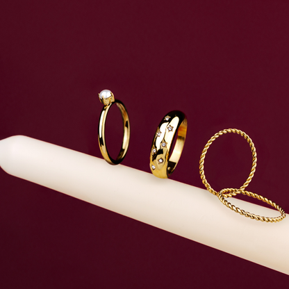 Dream Pearl Ring Roségold