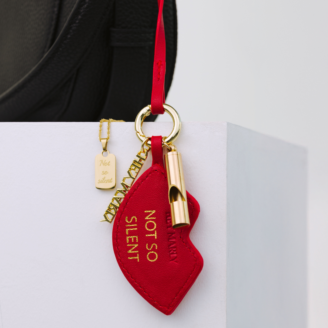 Not so silent Necklace Roségold