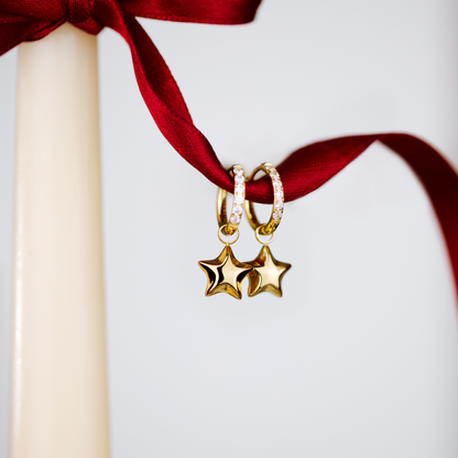 Nova Glimmer Hoop Set Small Roségold