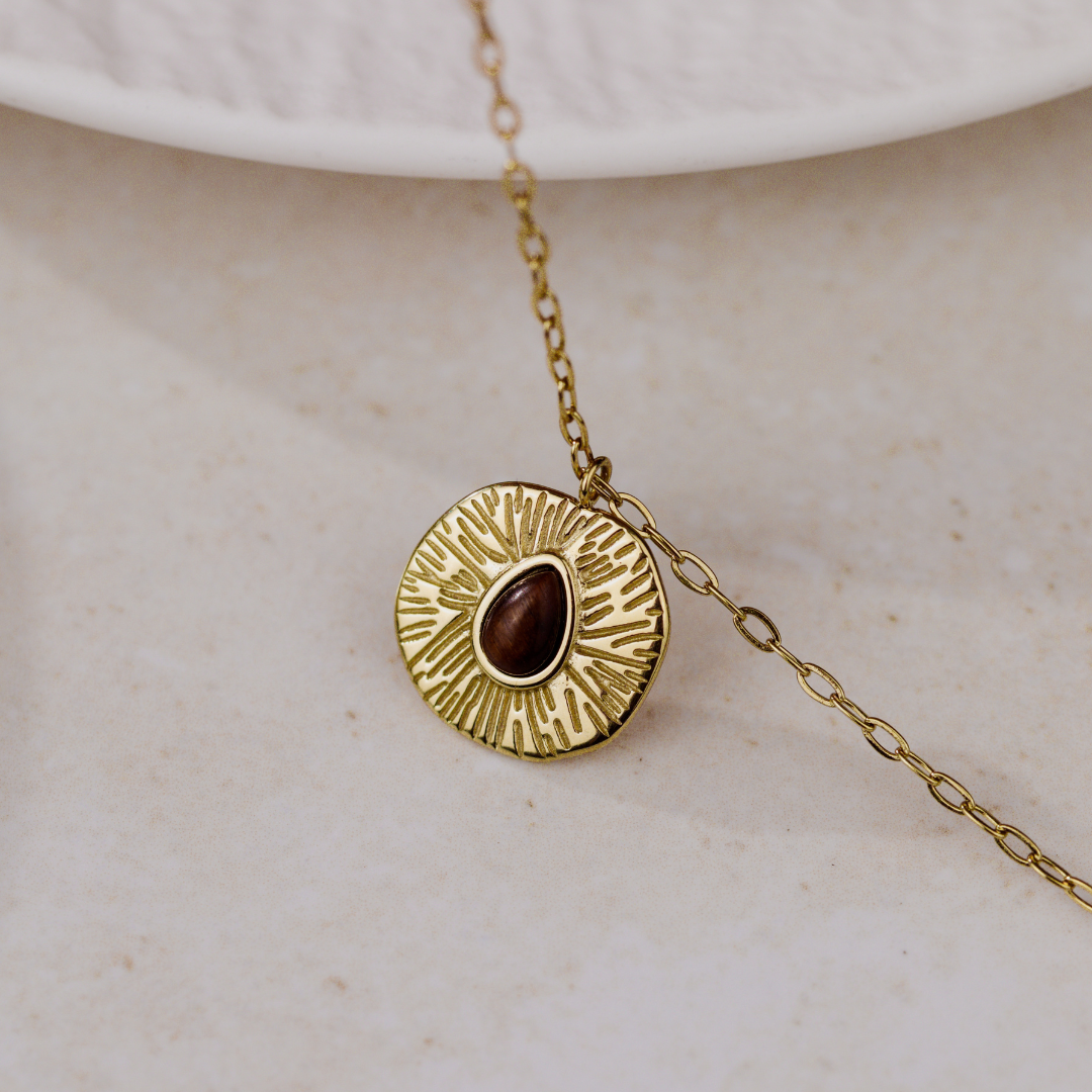 Terra Necklace Silber