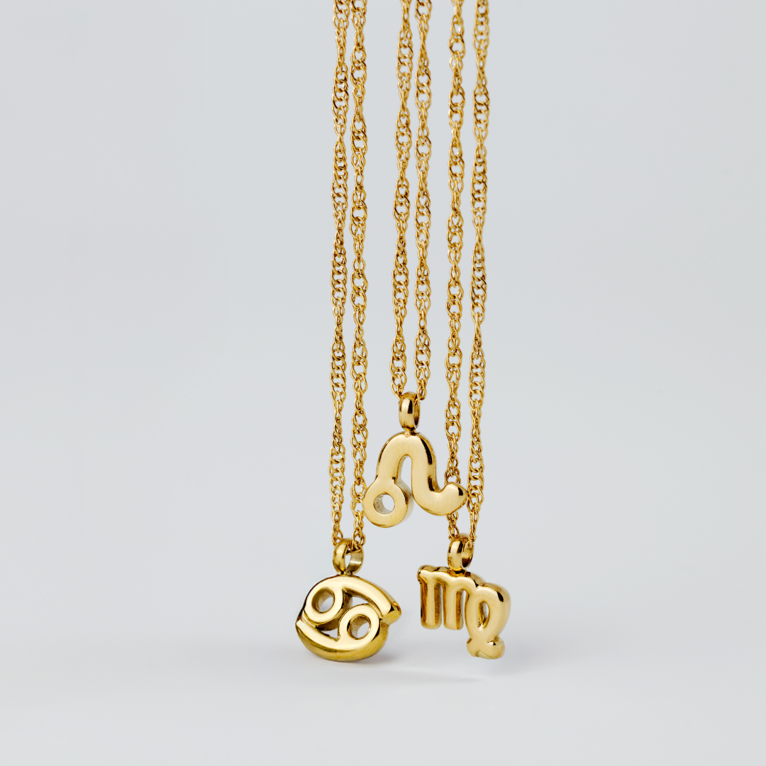 Leo Bubble Necklace Roségold