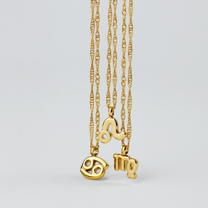 Leo Bubble Necklace Roségold