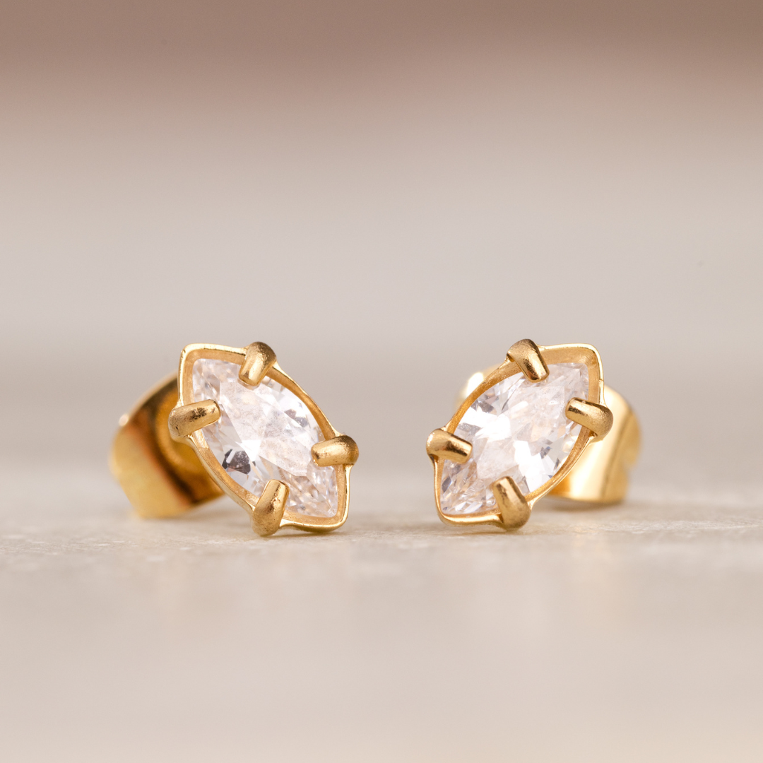 Gleam Studs Roségold