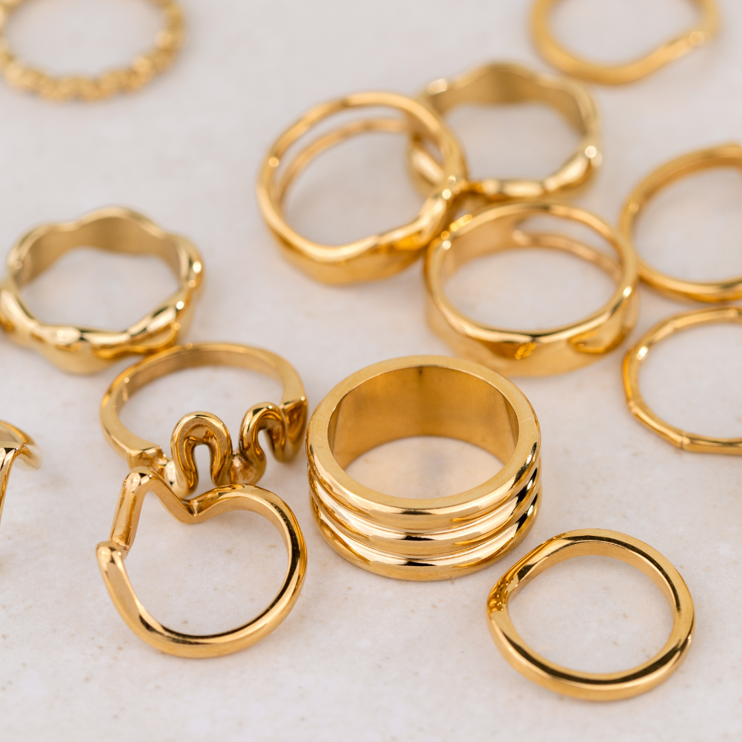Trio Stack Ring Silber