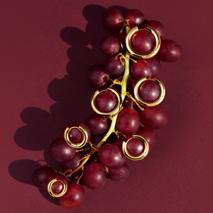 Chunky Lover Hoop Bundle Medium Gold