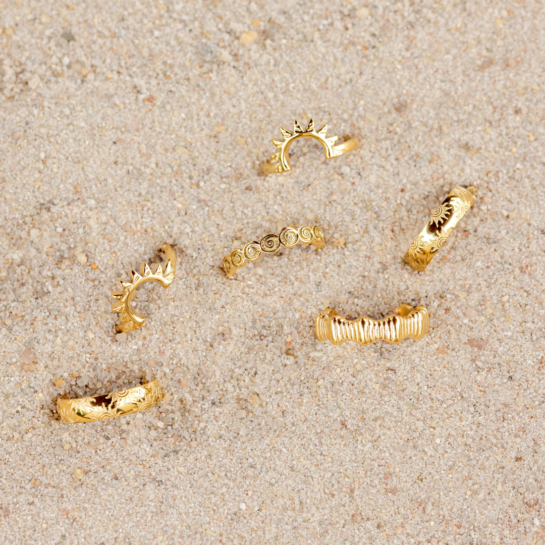Sun Lover Ring Roségold