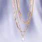 Duality Chain Necklace Roségold
