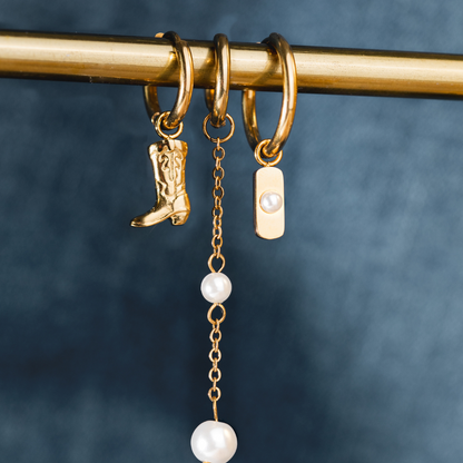 Howdy Hoop Set Small Silber