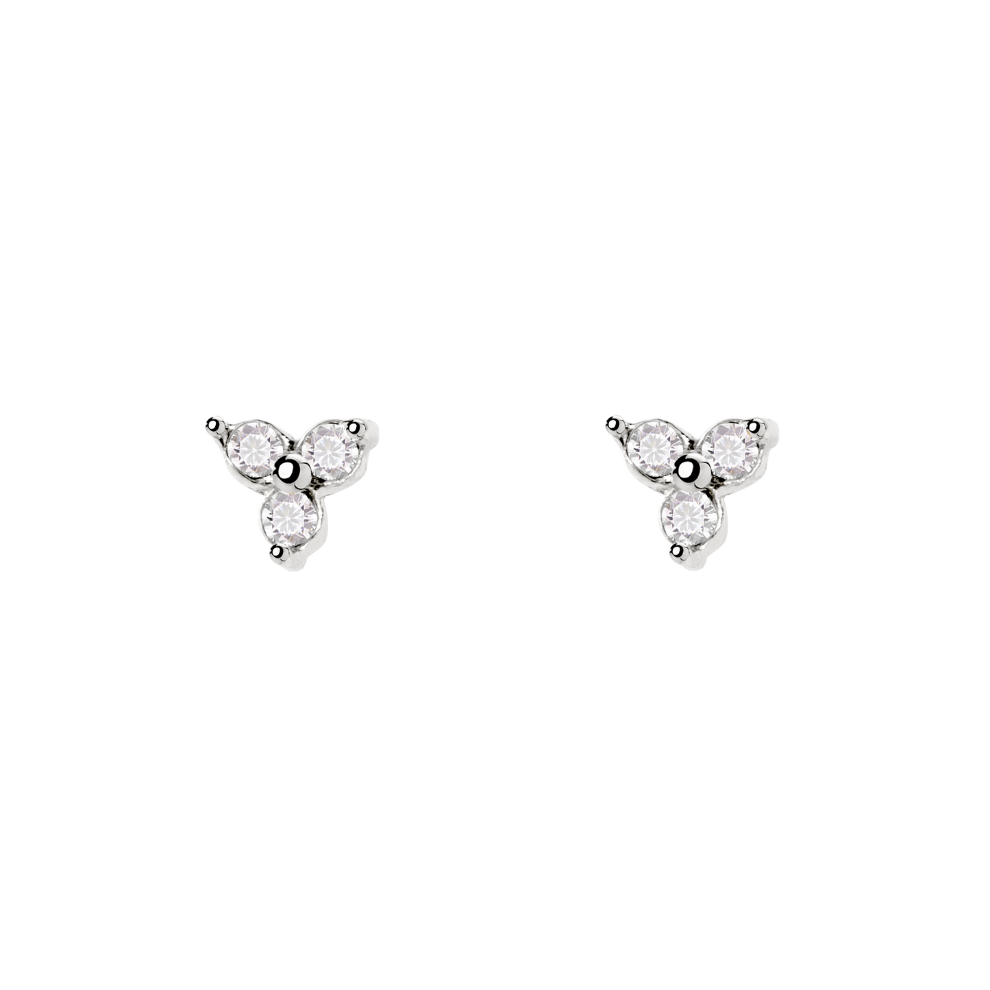 Luz Studs Silber