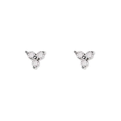 Luz Studs Silber