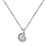 Shell Seeker Necklace Silber