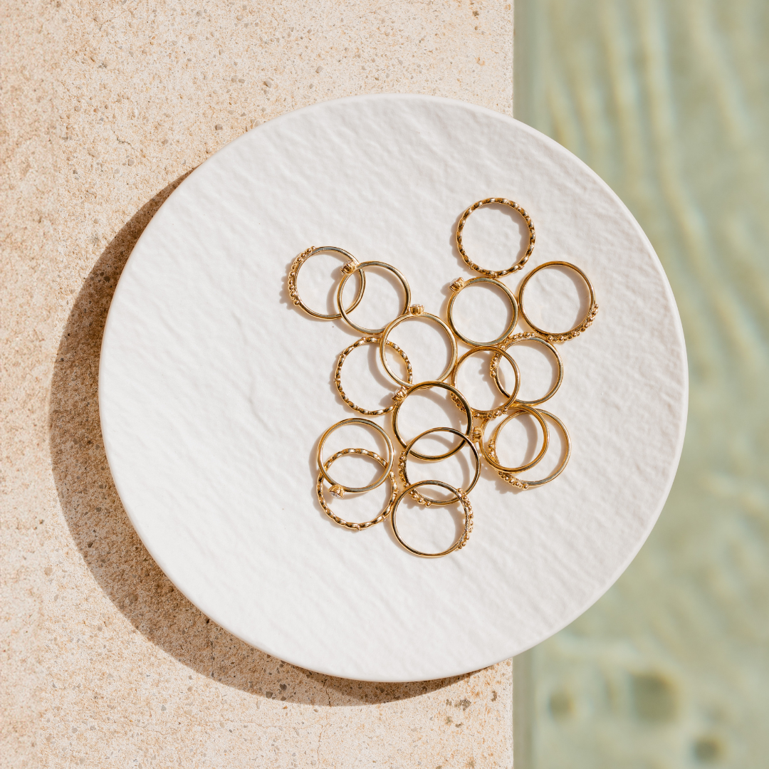 Tiny Romance Ring Silber