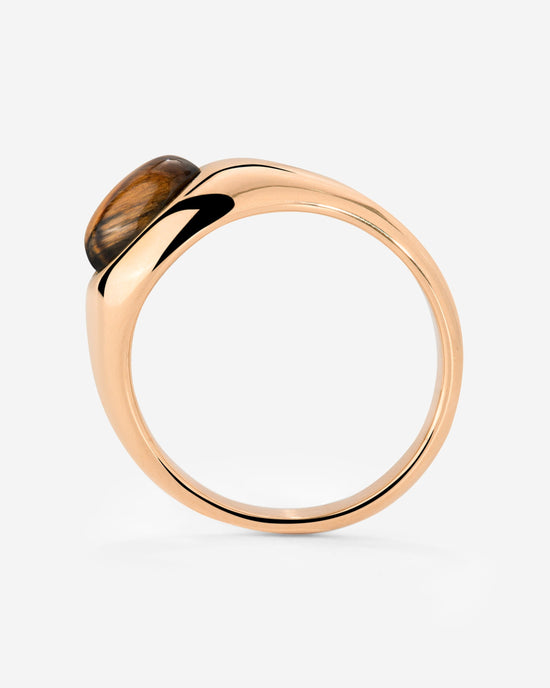 Tiger's Eye Ring Roségold