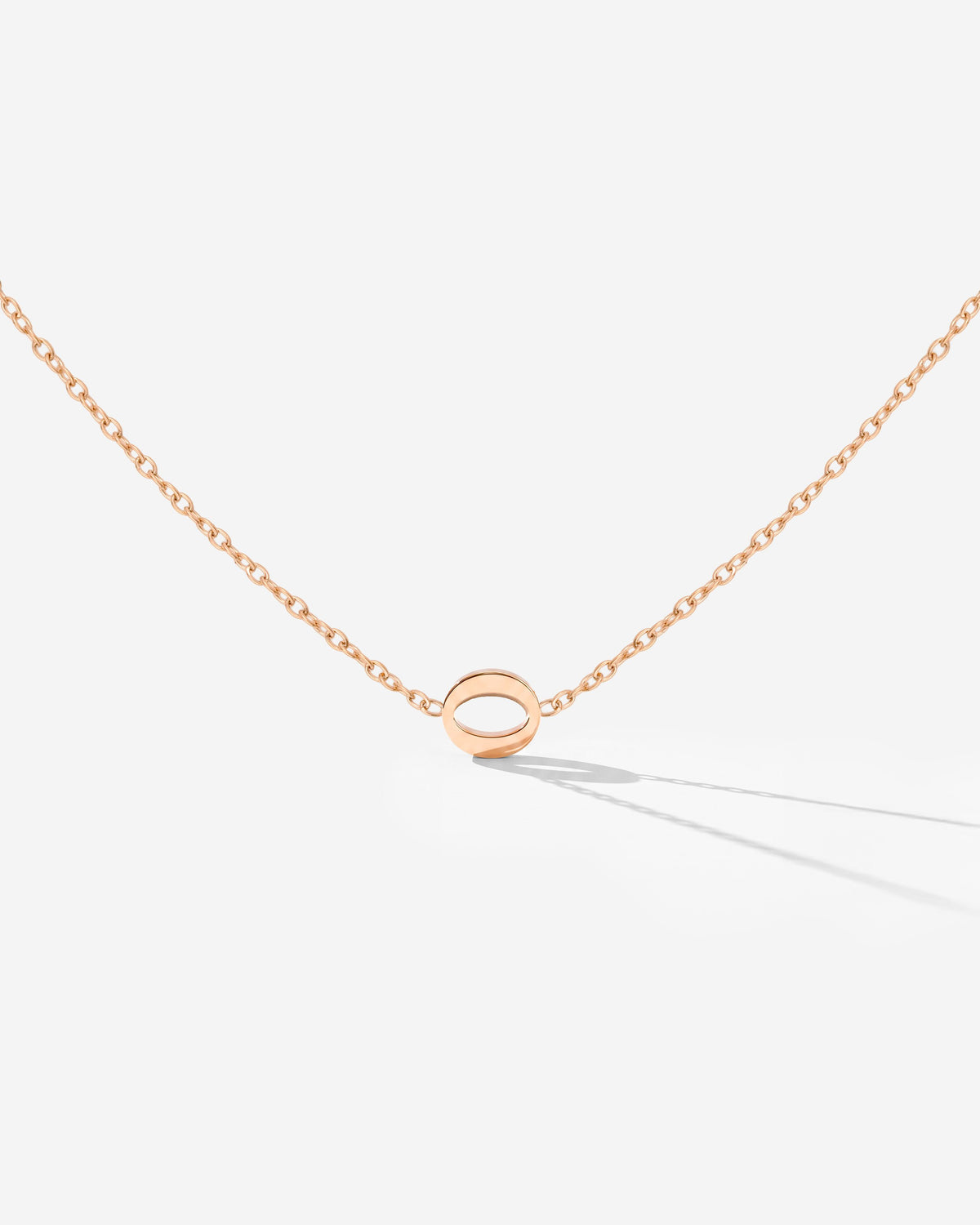 Tiny Letter Necklace