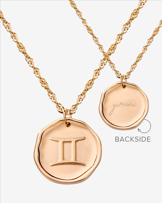 Zodiac Necklace Roségold