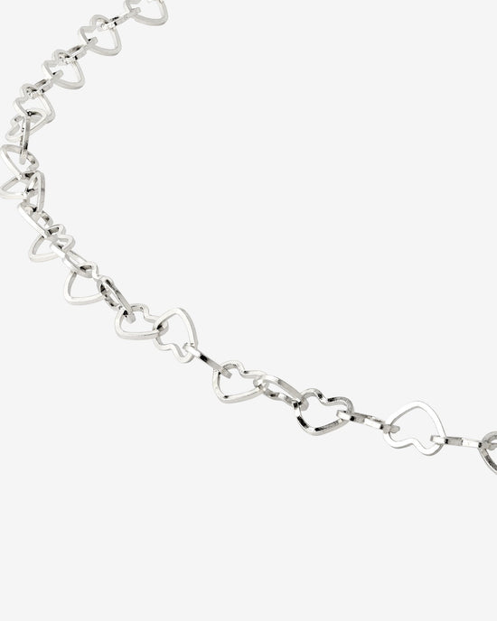 Heart after Heart Bracelet Silber