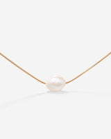 Minimalist Pearl Choker Roségold