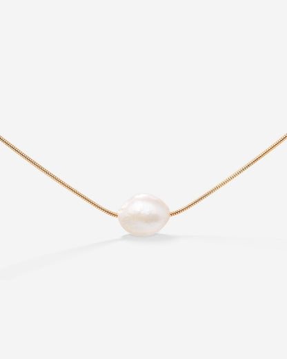 Minimalist Pearl Choker Roségold