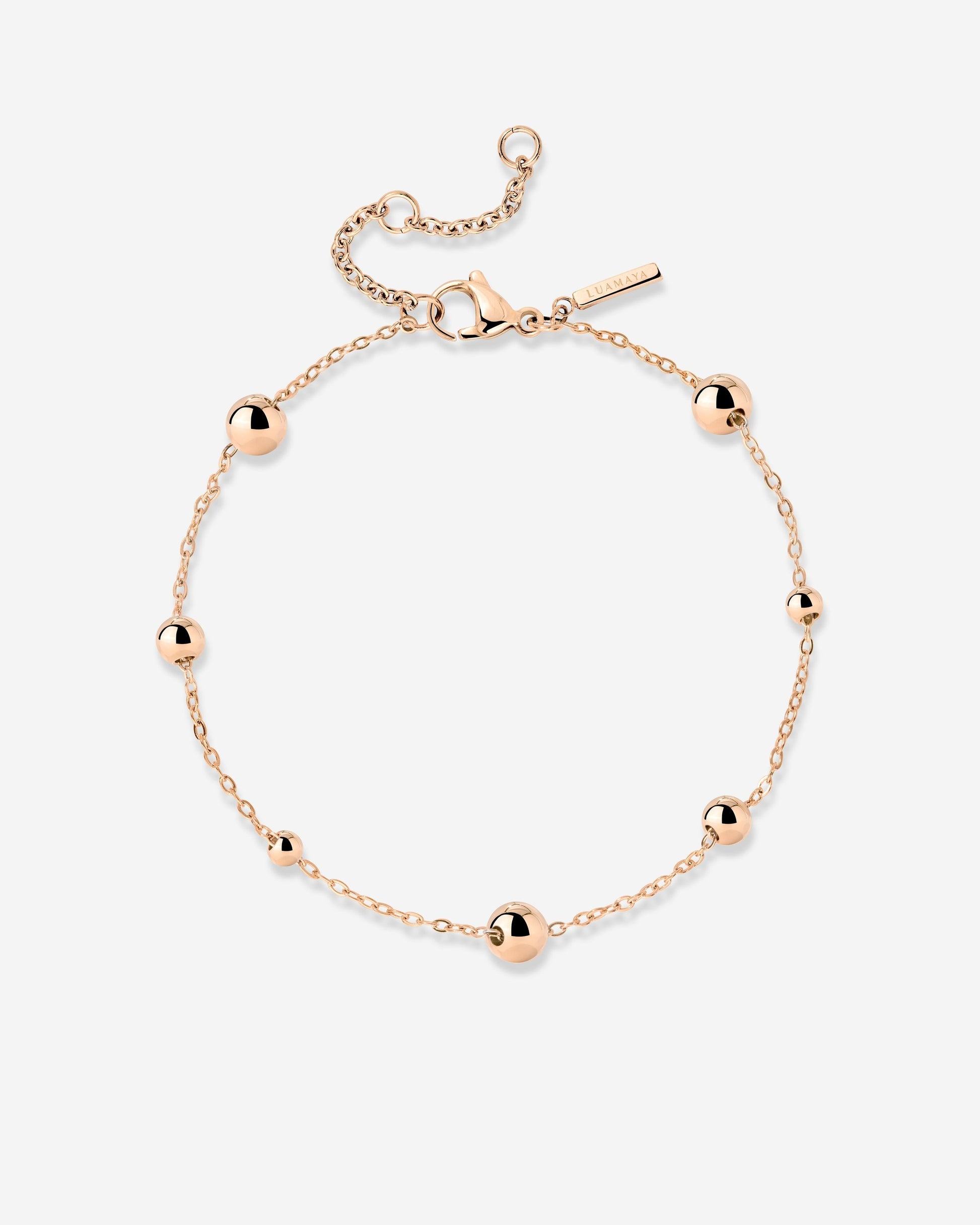 Infinite Beads Bracelet Roségold