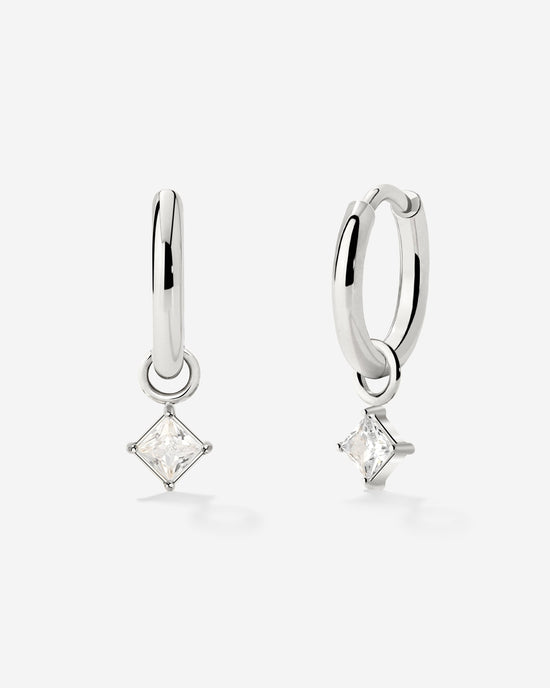 North Star Hoop Set Small Silber