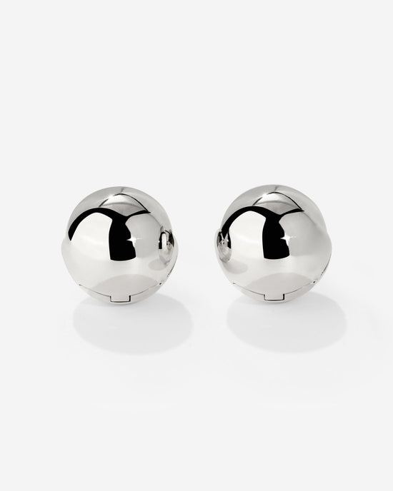Graceful Curves Studs Silber
