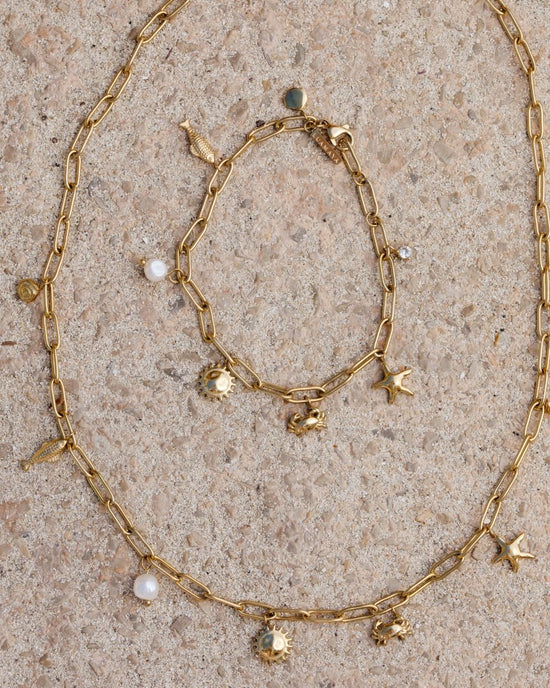 Seaside Treasures Necklace Silber