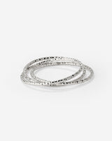 Prism Trio Ring Silber