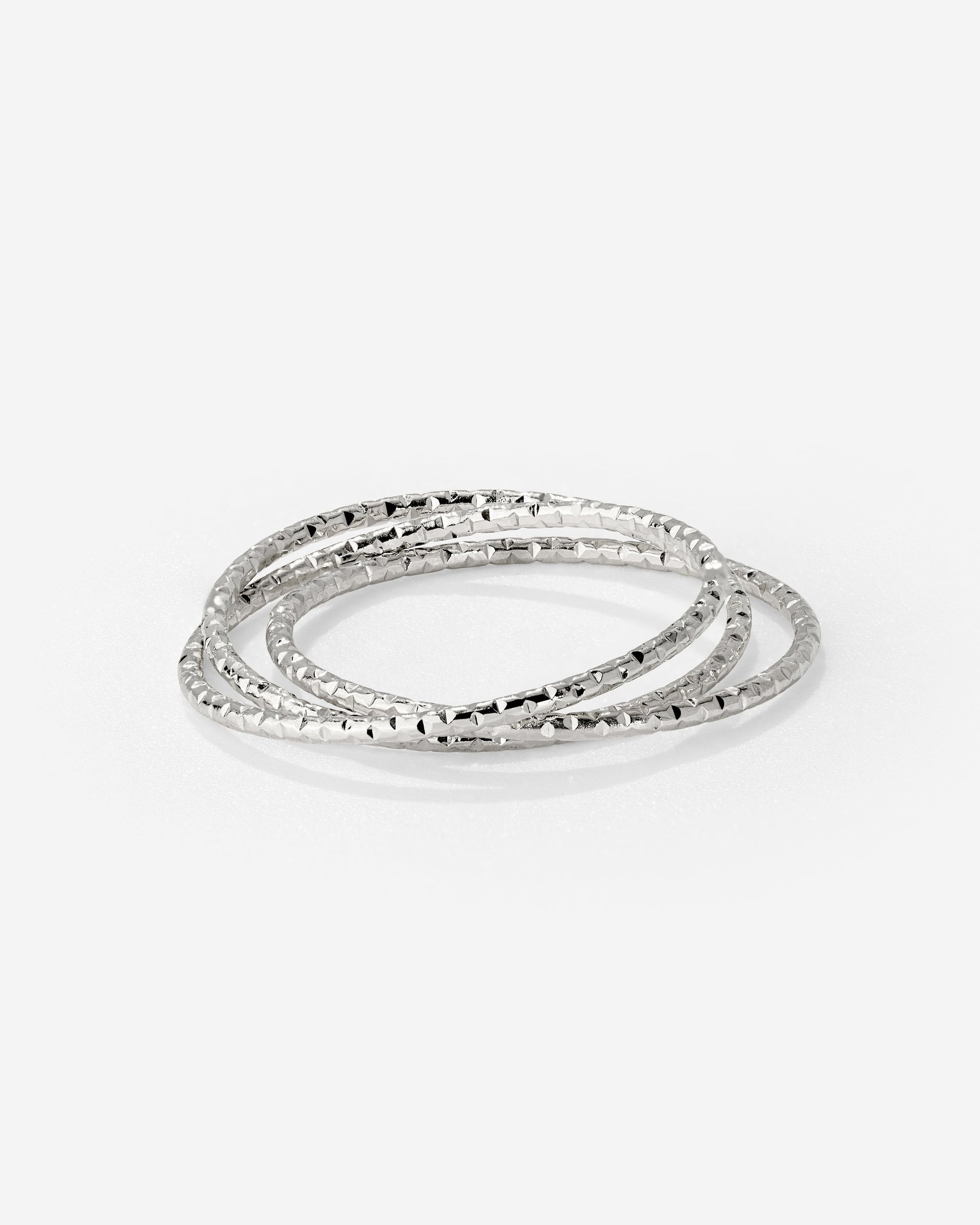 Prism Trio Ring Silber