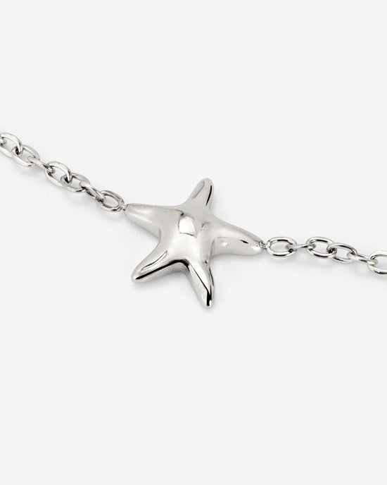 Sea Star Choker Silber