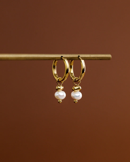 Pearl Essence Hoop Set Small