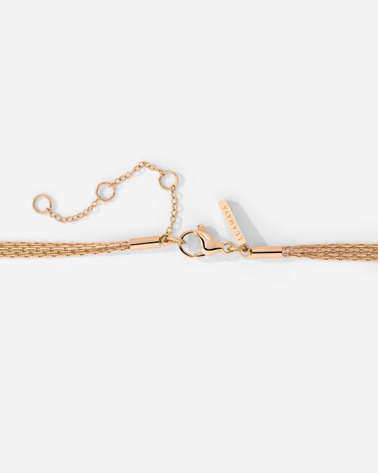 Cascade Layer Necklace Roségold
