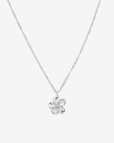 Flora Necklace Silber