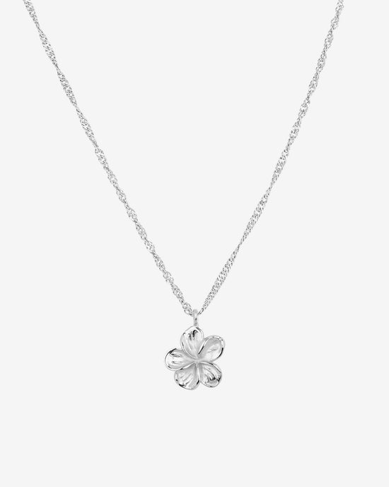 Flora Necklace Silber