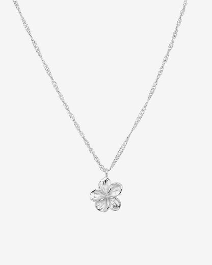 Flora Necklace Silber