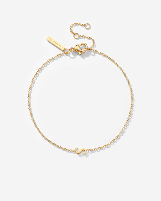 Tiny Letter Bracelet