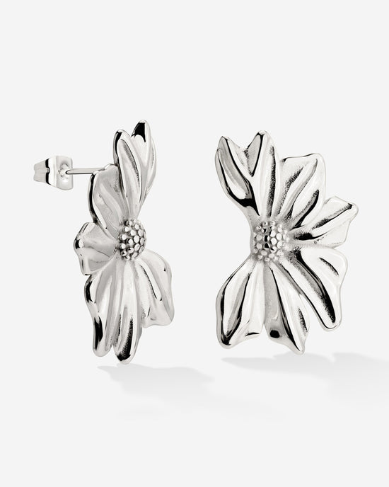 Eternal Bloom Studs Silber