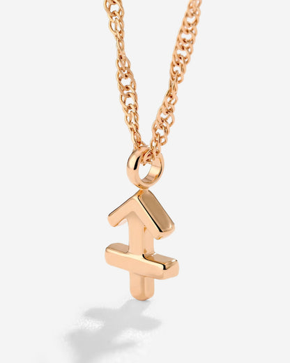 Sagittarius Bubble Necklace Roségold