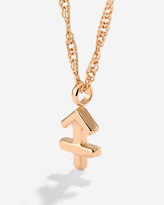 Sagittarius Bubble Necklace Roségold