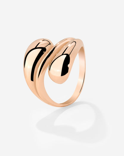 Sculpted Touch Ring Roségold