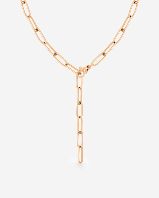 Honey Y-Necklace Roségold