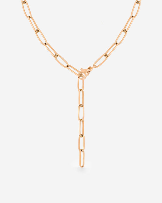Honey Y-Necklace Roségold