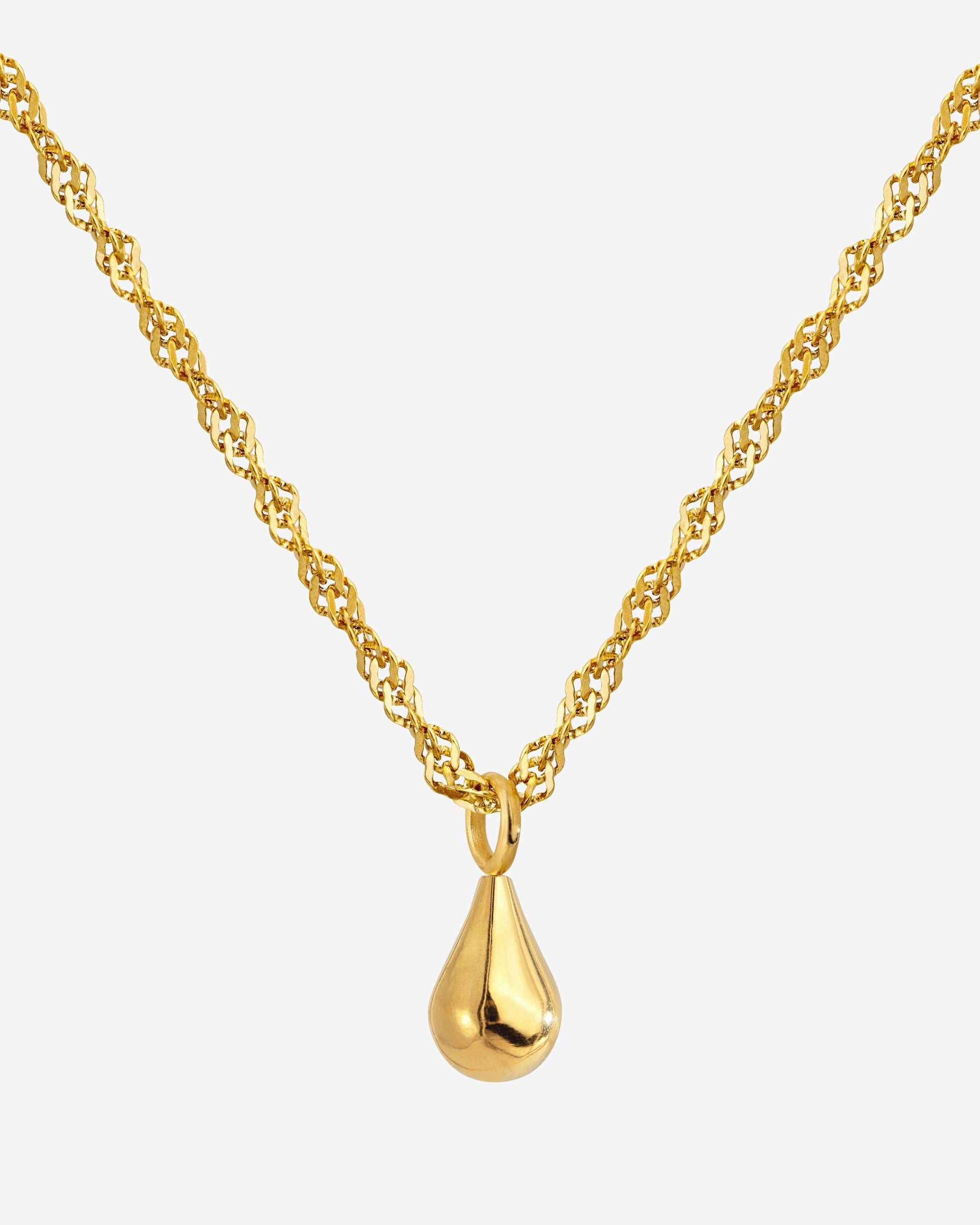 Drop it Necklace Gold